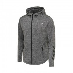 hmlASTON ZIP HOODIE DARK...
